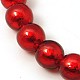 Стеклянные бусины FOIL-G019-10mm-07-1