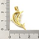 Латунные микро проложить кубического циркония подвески FIND-Z023-02C-3