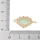 Позолоченные латунные подвески с прозрачным фианитом KK-L218-002G-03-3