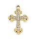 Подвески из сплава и страза FIND-U026-26G-1
