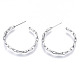 Серьги-кольца из латуни KK-N232-115P-NF-1