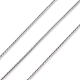 Круглые цепи-змейки из нержавеющей стали марки 304 CHS-L001-163-0.9mm-P01-1