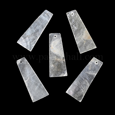 Подвески из натуральных ракушек Capiz BSHE-Z003-27-1