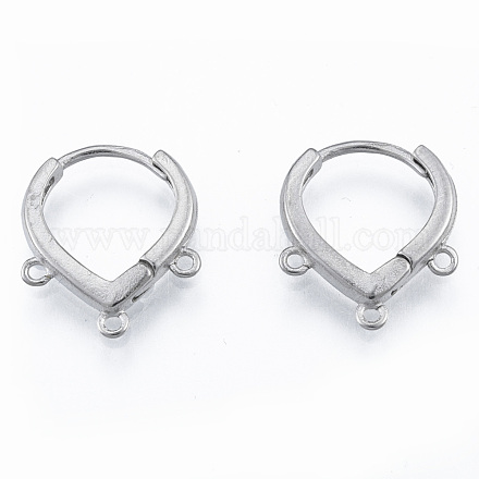 Фурнитура для сережек-колец из нержавеющей стали 304 STAS-N092-193-1