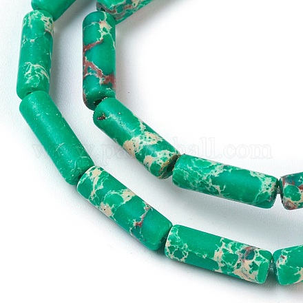 Синтетические имперские нитки из бисера яшмы G-L496-A04-1