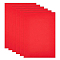 EVA Sheet Foam Paper, with Adhesive Back, Rectangle, Red, 30x21x0.1cm