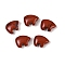 Natural Red Jasper Beads, Zuni Bear, 10x13x5.5mm, Hole: 1mm