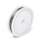 Tarnish Resistant DIY Jewelry Thread Findings Colored Tiger Tail Wire, Nylon-coated Stainless Steel, Raw, 0.38mm, about 164.04 Feet(50m)/roll