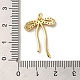 Латунные микропаве прозрачные подвески с фианитом KK-R155-01G-3