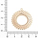 Кубический цирконий из латуни со стеклянными подвесками KK-Q026-19G-3