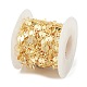 Латунные кольца и плоские цепи с круглыми звеньями CHC-M025-46G-4
