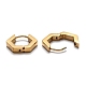 Серьги-кольца Huggie Hoop из нержавеющей стали 304 с шестигранной головкой STAS-H156-03A-G-3
