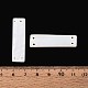 Многожильные звенья из натуральной пресноводной ракушки с 4 отверстием SHEL-T020-67-4