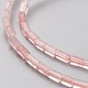 Вишневого кварца стеклянные бусы пряди G-C301-10-3