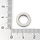 Кольца-связки из нержавеющей стали 304 с цветными стразами STAS-Z082-01P-02-3
