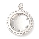 Латунные микро проложить кубического циркония подвески KK-Q775-20P-2