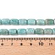 Природных амазонит бисер нитей G-G980-36B-5