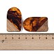 Подвески из смолы и дерева WOOD-F015-13B-3