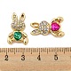 Подвески из сплава с ультрафиолетовым покрытием ALRI-C009-20G-3