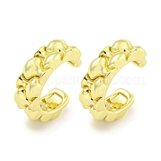 Серьги-манжеты из латуни EJEW-C104-030G