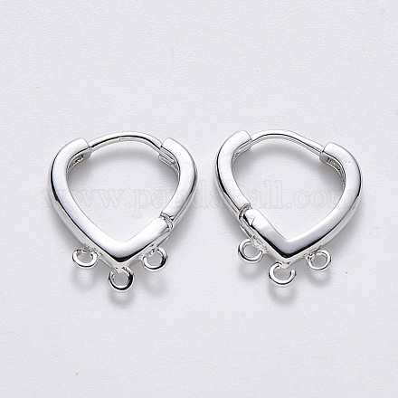 Латунные серьги-обручи KK-T049-16P-NF-1