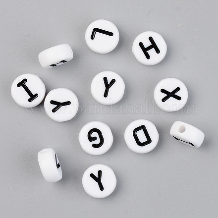 Непрозрачные акриловые бусины SACR-T338-11A-1