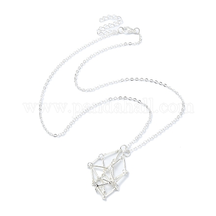 Мешочек для макраме из нержавеющей стали 304 NJEW-JN04384-02-1