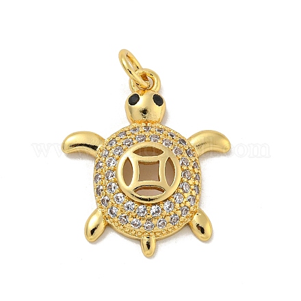 Латунные микро проложить кубического циркония подвески KK-N254-129C-G-1