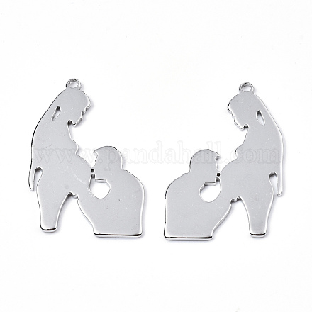 Подвески из нержавеющей стали 201 STAS-N098-068P-1