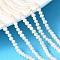 Natural Cultured Freshwater Pearl Beads Strands, Grade A+, Potato, PeachPuff, 3~4mm, Hole: 0.7mm, about 97~99pcs/strand, 13.31''~13.78''(33.8~35cm)