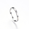 Non-Tarnish Adjustable 304 Stainless Steel Finger Ring Settings, Stainless Steel Color, 17mm