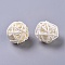 Wicker Rattan Balls, Decorative Orbs Vase Fillers, for Craft, Party, Valentine's Day, Wedding Table Decoration, White, 30mm