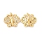 Brass Micro Pave Cubic Zirconia Pendants, Cadmium Free & Lead Free, with Jump Ring, Butterfly Charms, Golden, Clear, 18.5x22x3.5mm, Hole: 3mm