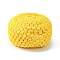 Polyester Elastic Ribbon, for Hair Band Making, Yellow, 55mm, 5m/roll