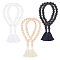 OLYCRAFT 6pcs Wooden Bead Garland with Tassels, 3 Colors, 7.1 Inch Long, 12mm Dia, Boho Farmhouse Decor