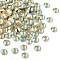 Preciosa® MAXIMA Crystal No Hotfix Flatback Stones, Czech Crystal, Dura Foiling, Round(438 11 615 Chaton Rose), 80250 80250 200 Acid Yellow AB, SS12(3~3.2mm)