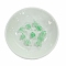 Glass Beads, Lily Flower, Light Green, 12x8mm, Hole: 1.4mm