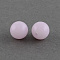 Imitation Jelly Acrylic Beads, Round, Lilac, 8mm, Hole: 1.5mm, about 1700pcs/500g