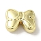 Rack Plating Alloy Beads, Cadmium Free & Nickel Free & Lead Free, Bowknot, Golden, 11.5x15x5mm, Hole: 1.6mm