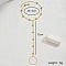 Bohemian Beach Brass Enamel Heart Charm Anklets Toe Ring for Women