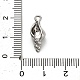Подвески из сплава и страза FIND-A051-04B-P-3