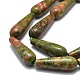 Природные Unakite бисер нитей G-E576-42-3