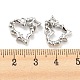 Латунные микро проложить кубического циркония подвески X-KK-E090-06P-3
