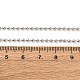 Цепочки из латунных шариков толщиной 2 мм MAK-L045-07P-5