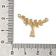 Латунные микро проложить кубического циркония подвески KK-F865-17G-3