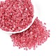 Прозрачные внутри цветные стеклянные бусины SEED-T007-13E-3