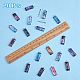 10 пара 10 стеклянных подвески в богемном стиле STAS-SZ0003-09-2