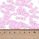 Непрозрачные цвета блестящие стеклянные бусины SEED-P008-01C-12-4