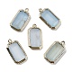 Природные и синтетические Gemstone подвески G-U019-04G-2