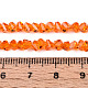 Прозрачные стеклянные бусины GLAA-N018-4mm-07-4